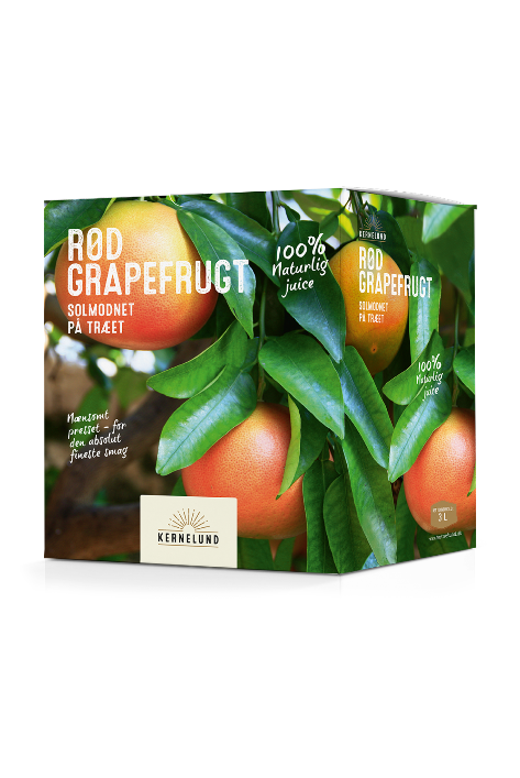 Rød Grapefrugt - Presset juice