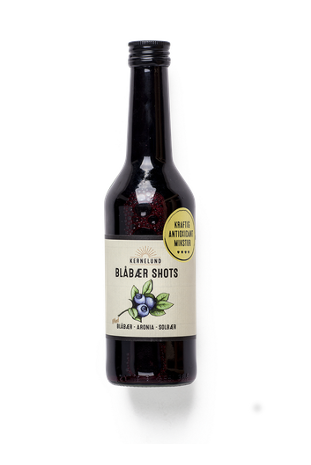 Blåbær shots m. aronia og solbær