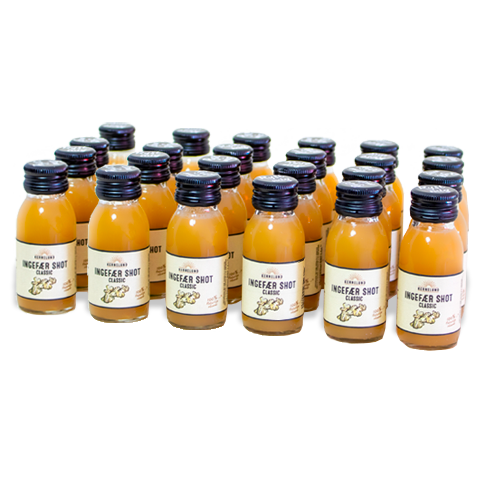 Mini shots m. ingefær