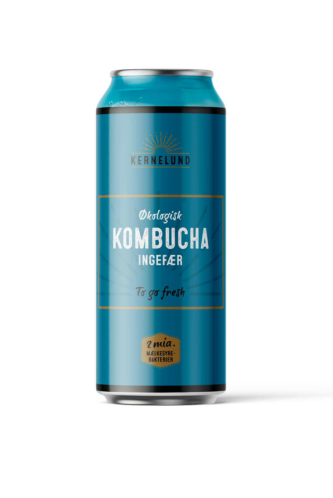 Kombucha - Økologisk med Ingefærsmag